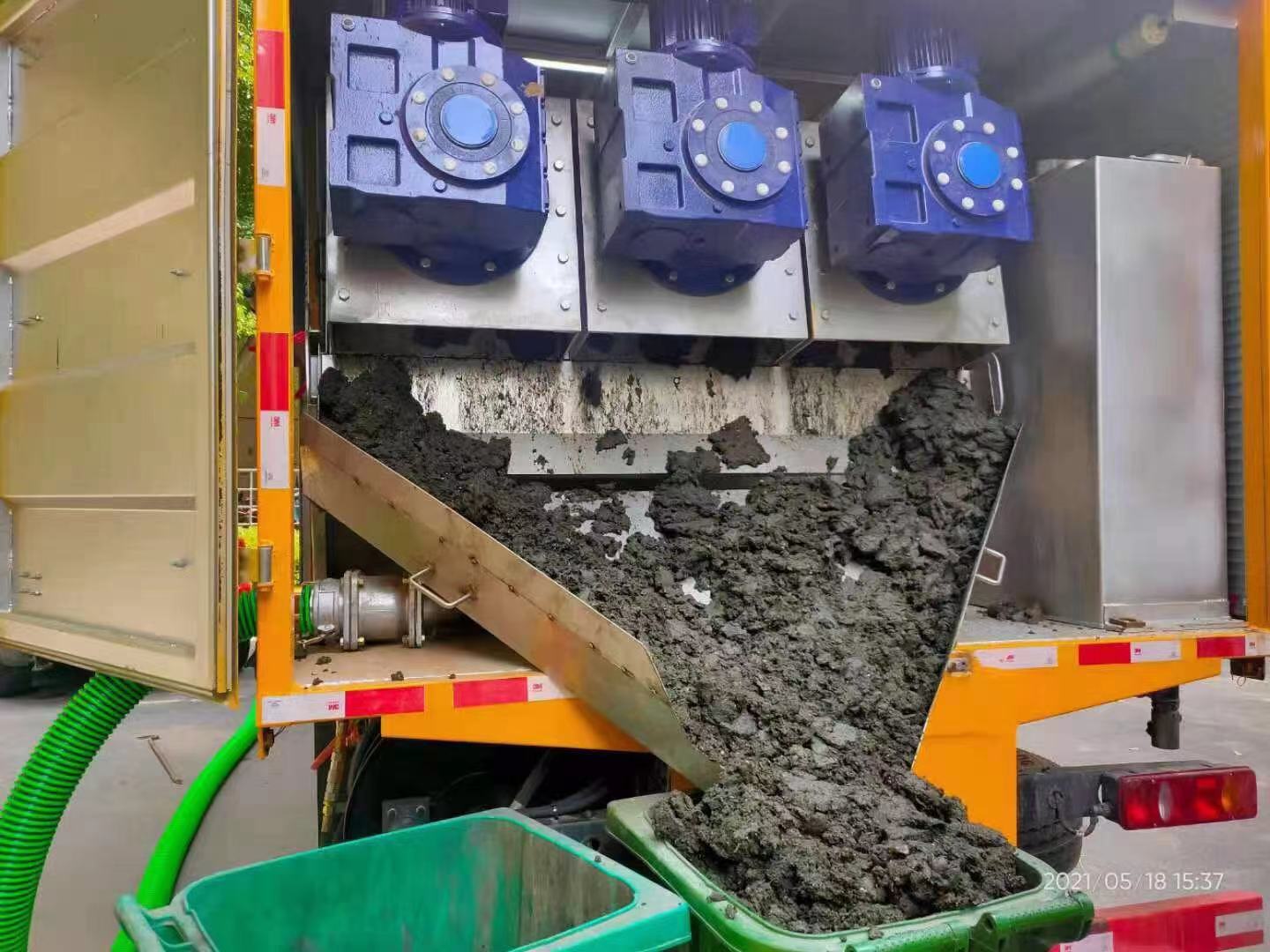 凤山化粪池清掏城市维护站-泥浆净化干湿分离处理